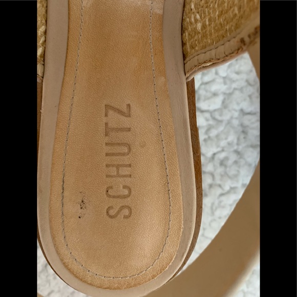 SCHUTZ open toe leather sandals - Picture 8 of 13